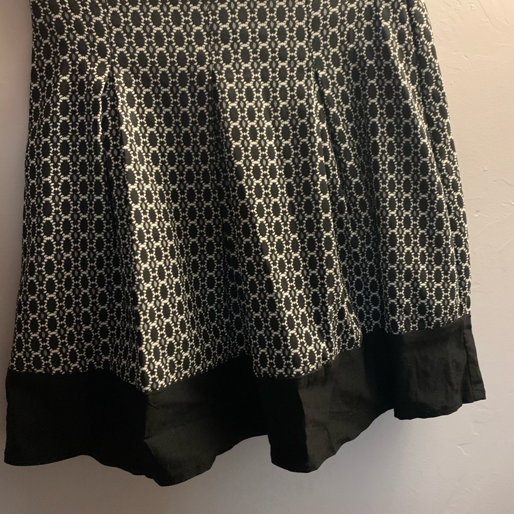 Black and white skirt